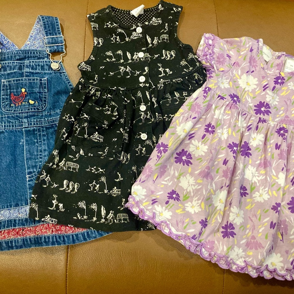 12-18M Bundle of Three Baby/Toddler Dresses